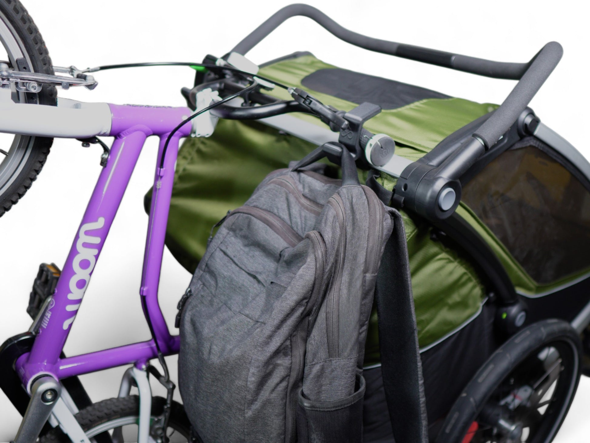 chariot anhänger an fahrrad befestigen Thule Chariot Fahrradhaken – MountLoop