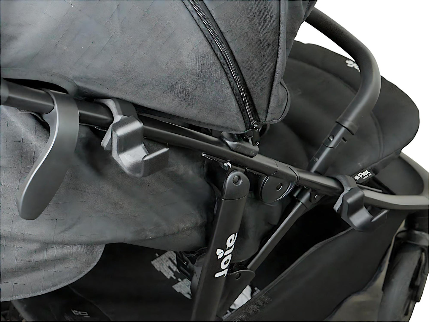 MountLoop - Bike Holder for Joie Litetrax Stroller | Children's Bicycle, Balance Bike and Scooter Holder | Carbon Fiber Reinforced