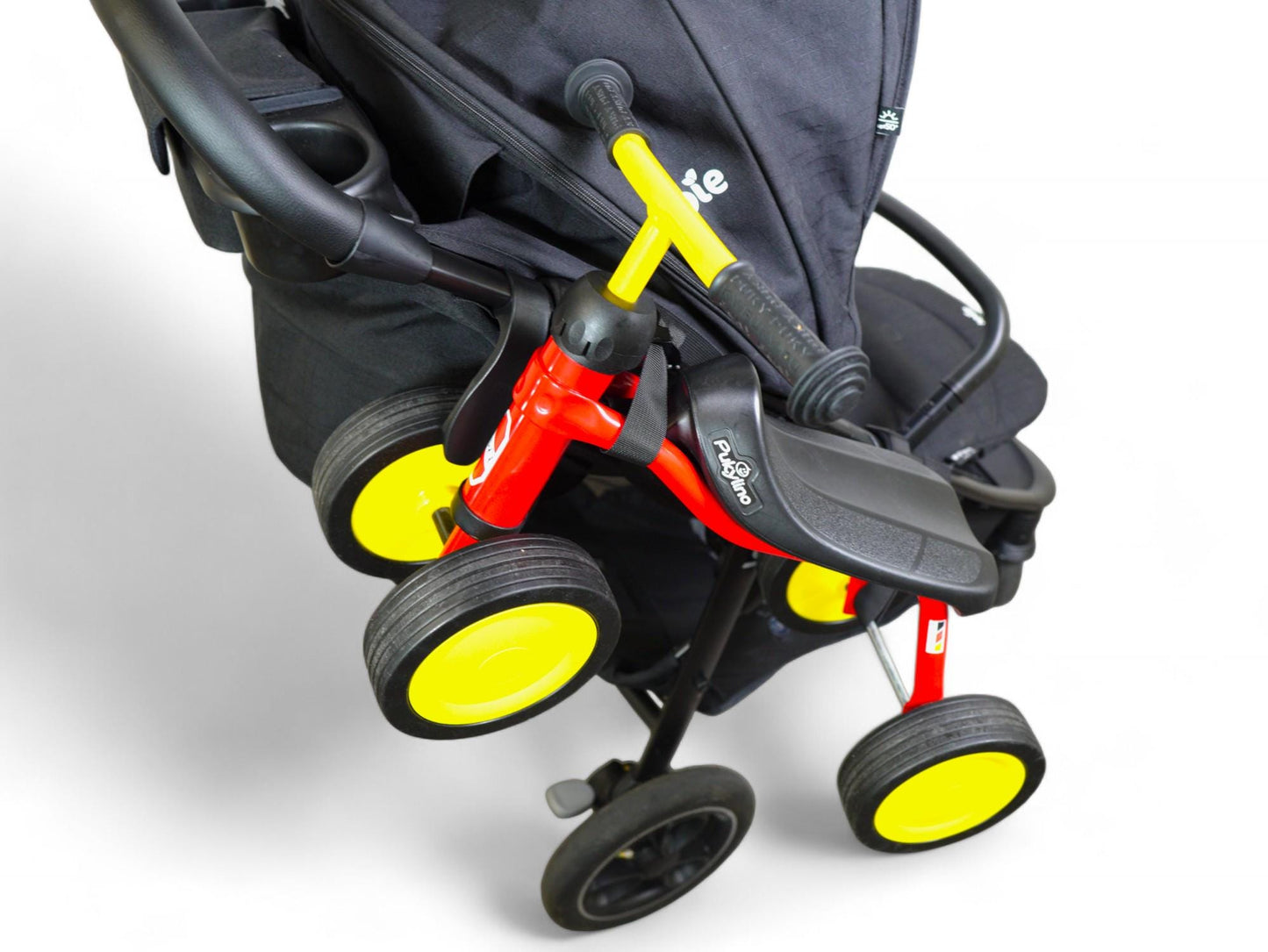 MountLoop - Bike Holder for Joie Litetrax Stroller | Children's Bicycle, Balance Bike and Scooter Holder | Carbon Fiber Reinforced