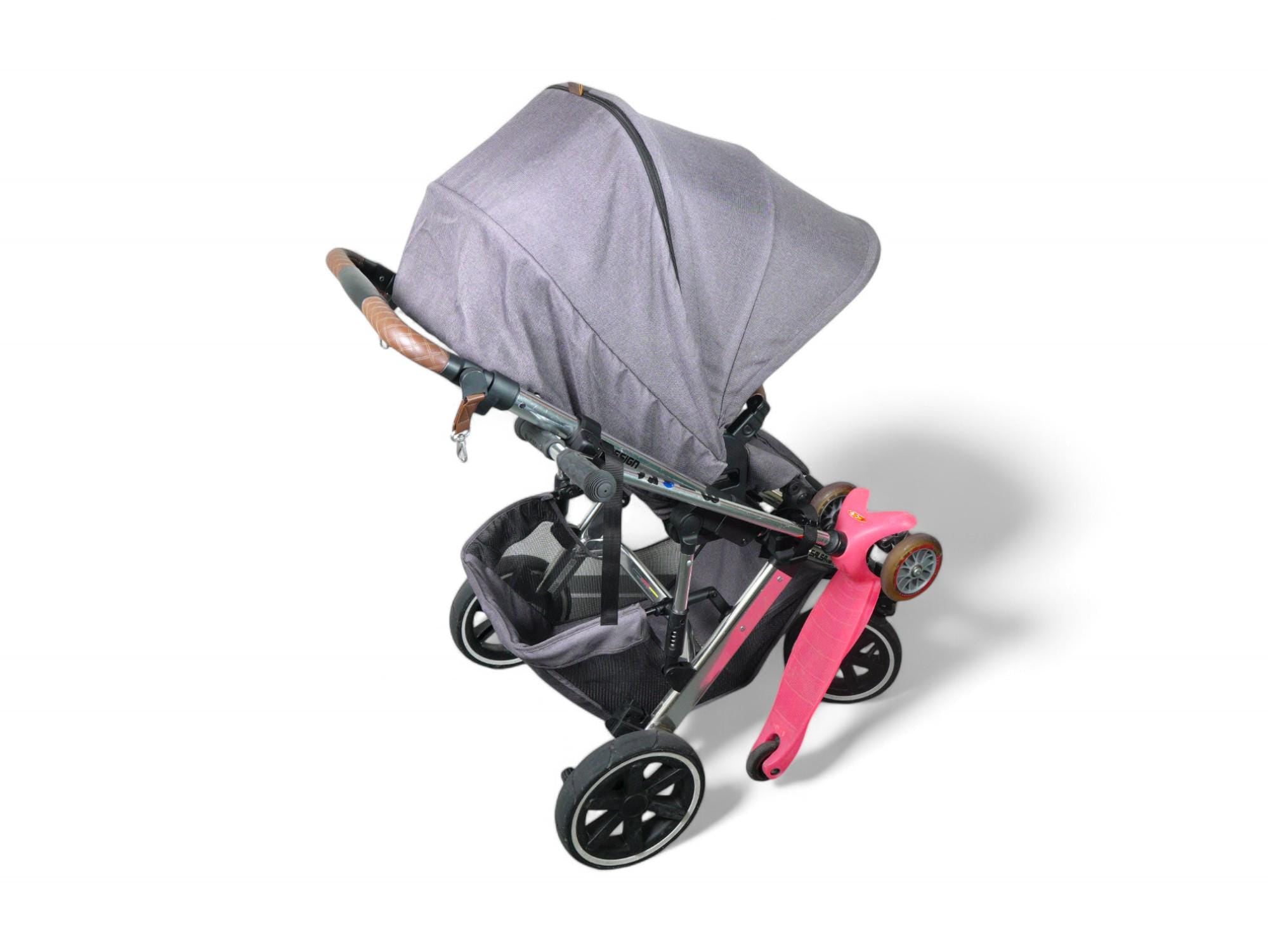 Jogging stroller on bike rack online