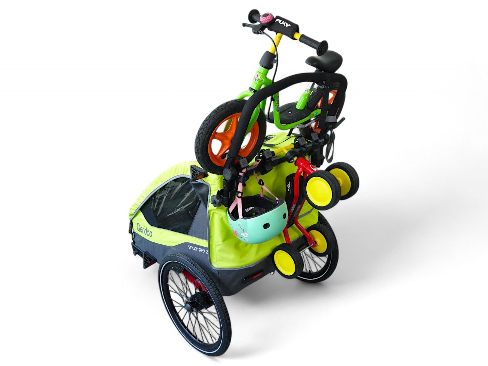 qeridoo klapprad Qeridoo Sportrex 2 and QUPA 2 Bike Rack with Nylon Straps – MountLoop