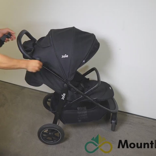 MountLoop - Bike Holder for Joie Litetrax Stroller | Children's Bicycle, Balance Bike and Scooter Holder | Carbon Fiber Reinforced