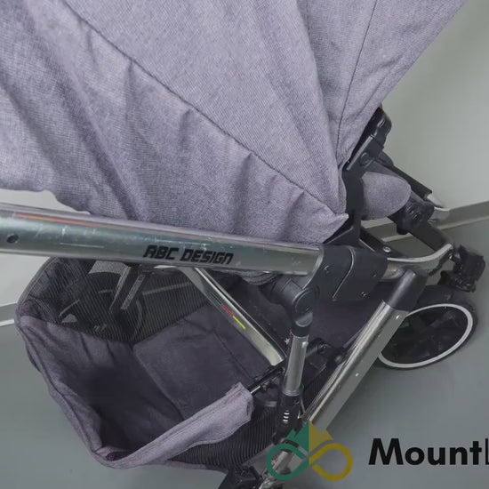 MountLoop - Bike Holder for ABC Design Stroller | Children's Bicycle, Balance Bike and Scooter Holder | Carbon Fiber Reinforced